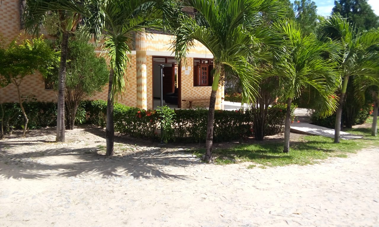 Área externa da Casa 1 da Residência São Camilo