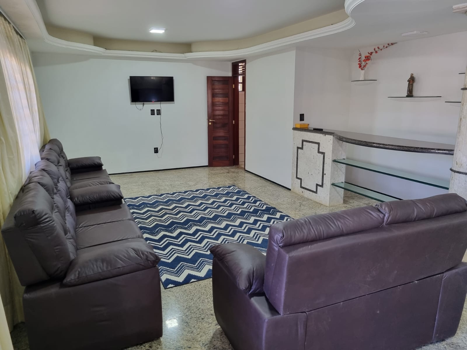 Sala de televisão da Residência São Camilo